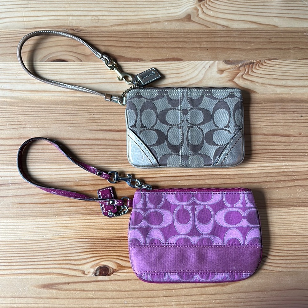 Coach Wristlet Bundle